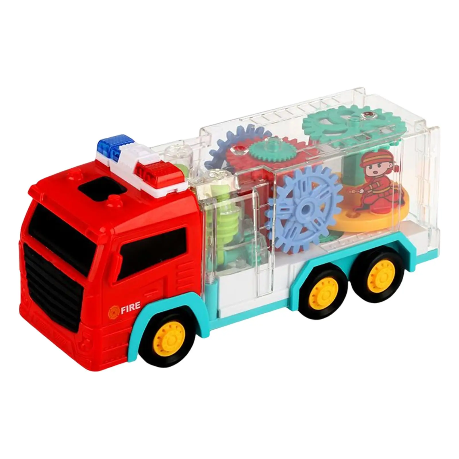Car Truck Toys Preschool Learning Toys with Light Vehicles for Gifts