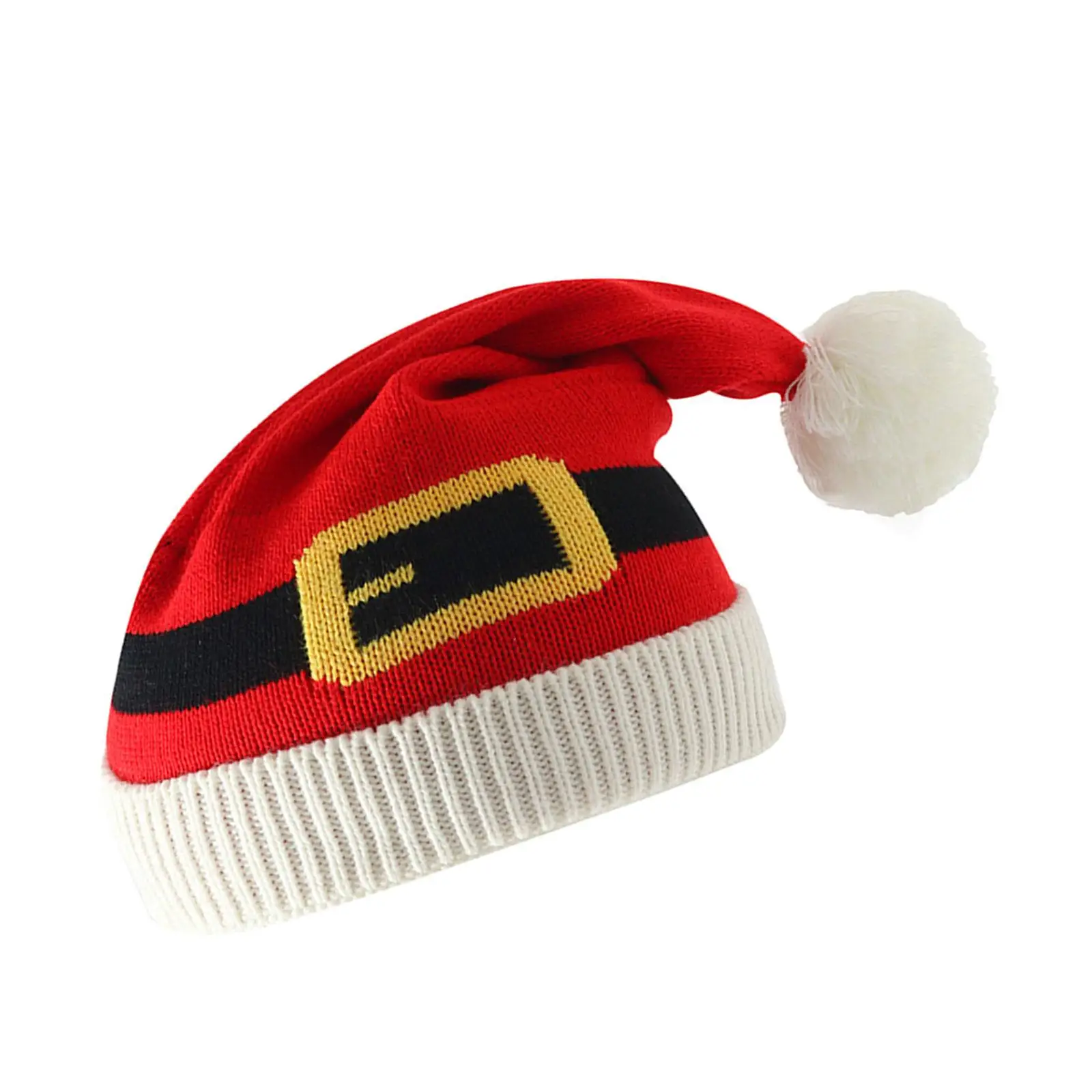 Winter Christmas Knitted Hat Knit Beanie Soft Photo Props Adults Costume Xmas Warm Hat for Carnival Festival Cosplay New Year