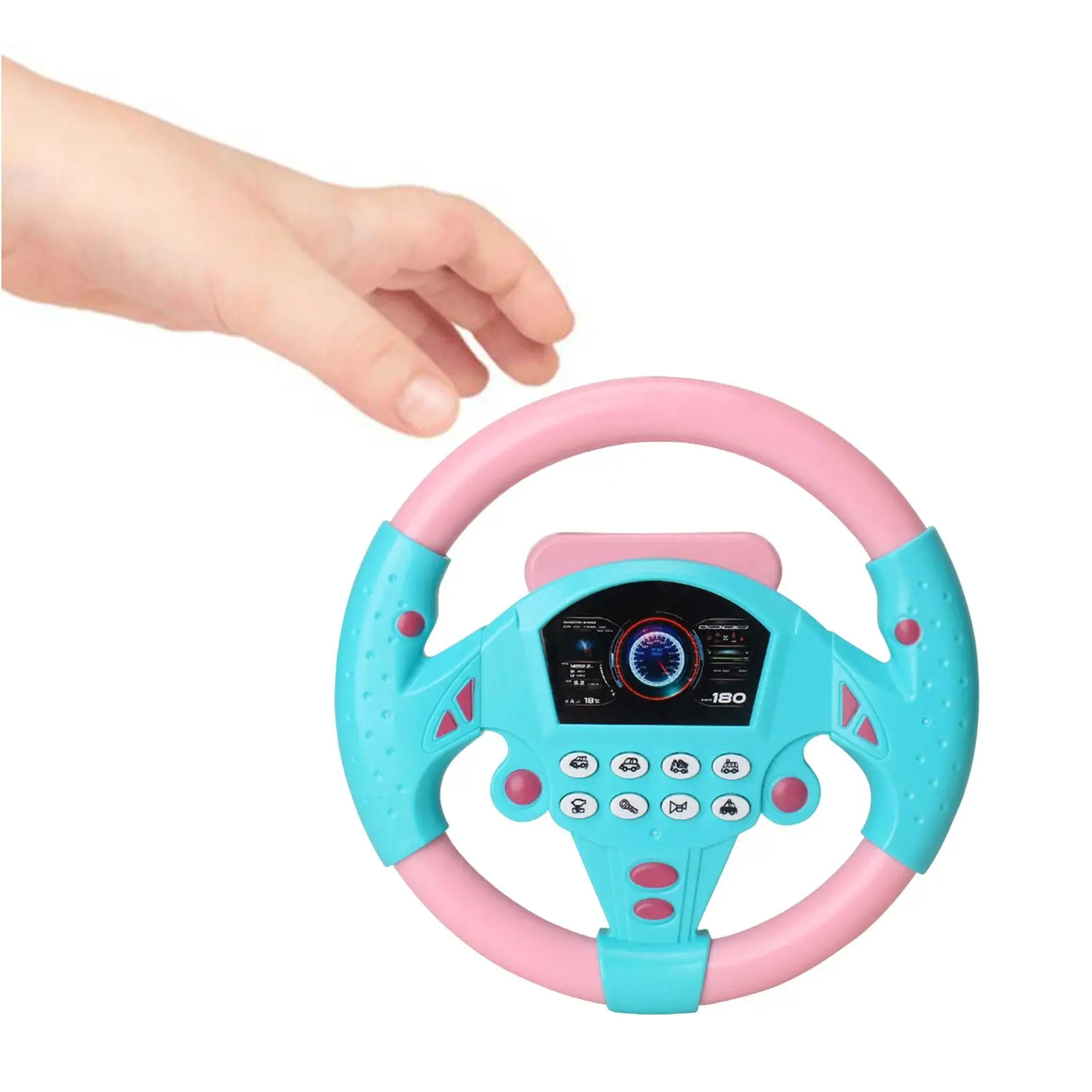 Multifunctional Driving Wheel Toy Educational Learning Edycation Toy Interactive
