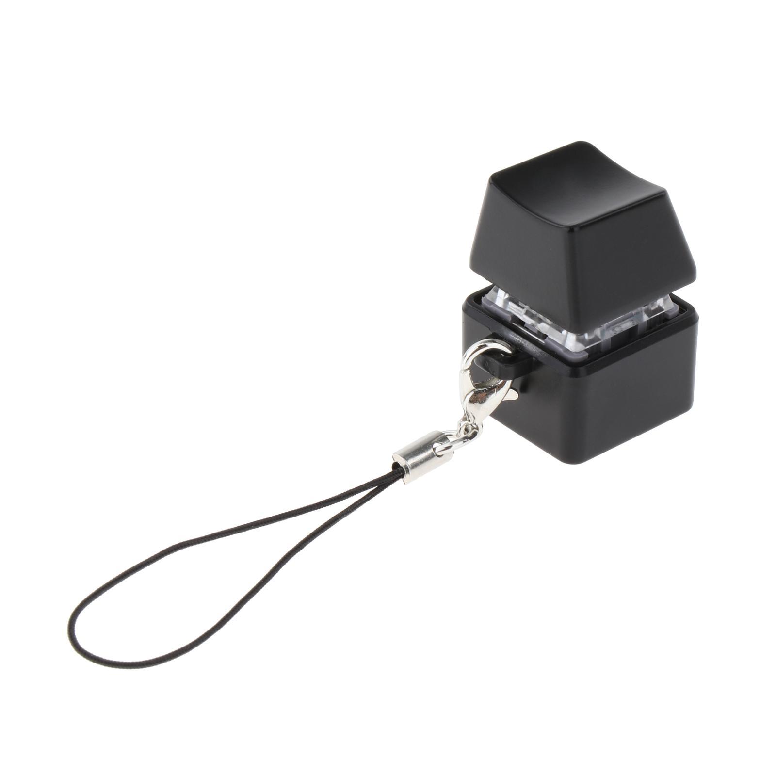 Mechanical Keyboard Switch Tester Keychain Key Ring Pendant Toys Switch Testing Tool Shaft Tester DIY Decoration