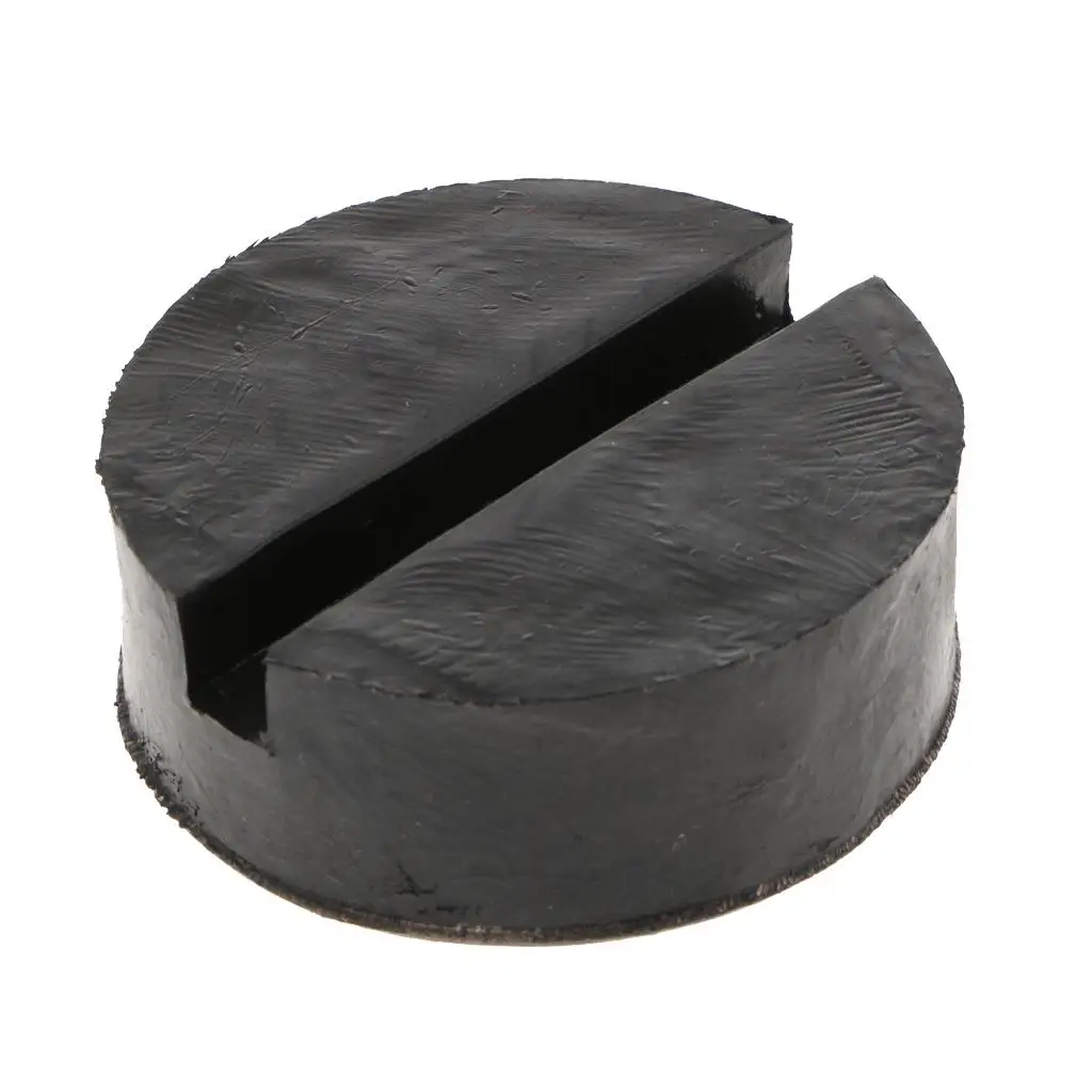 Extra Large Slotted Rubber Jack Pad Frame Rail Floor Jack Pad Adapter