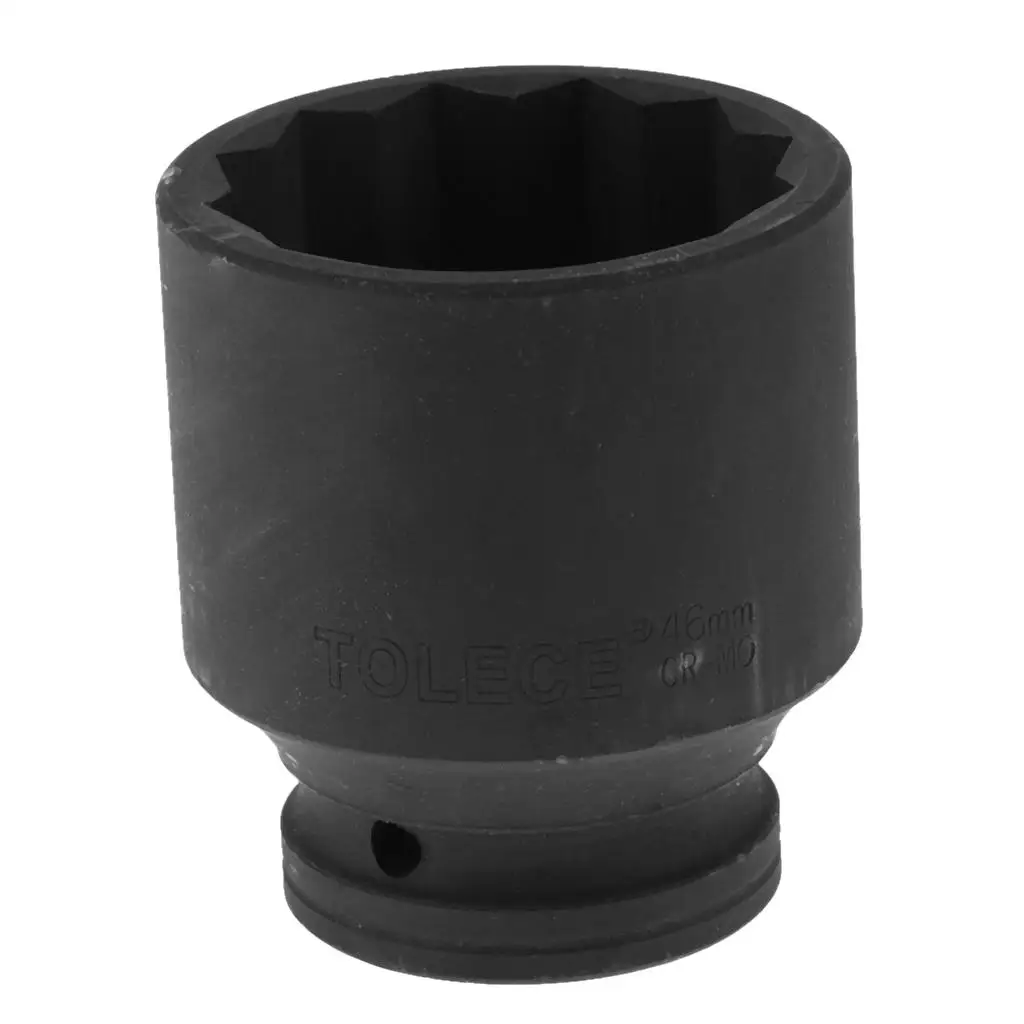 Hex Nut Socket, 46mm, 3/4 Drive, 12 Point ? 70mm Long Universal for All