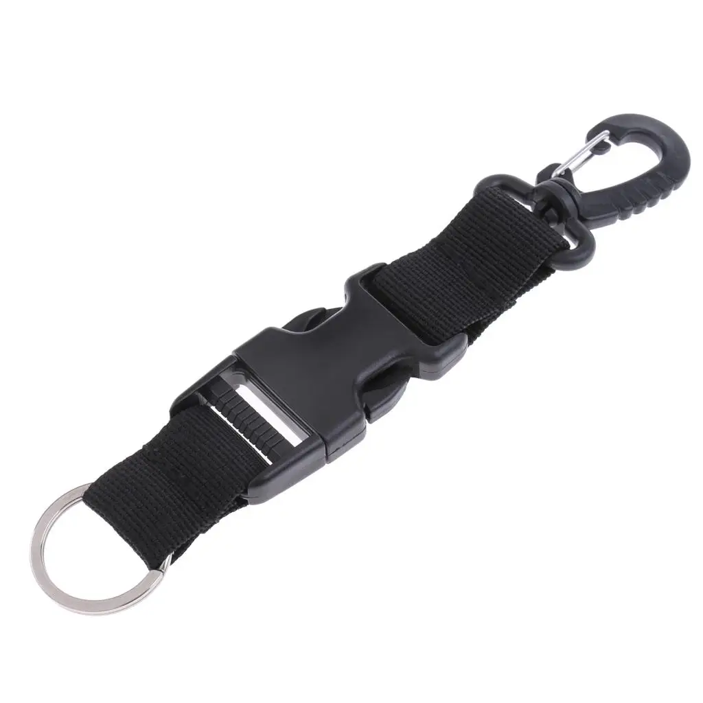 MagiDeal Scuba Diving Spearfishing Free Diving BCD Lanyard Strap Quick Release Buckle