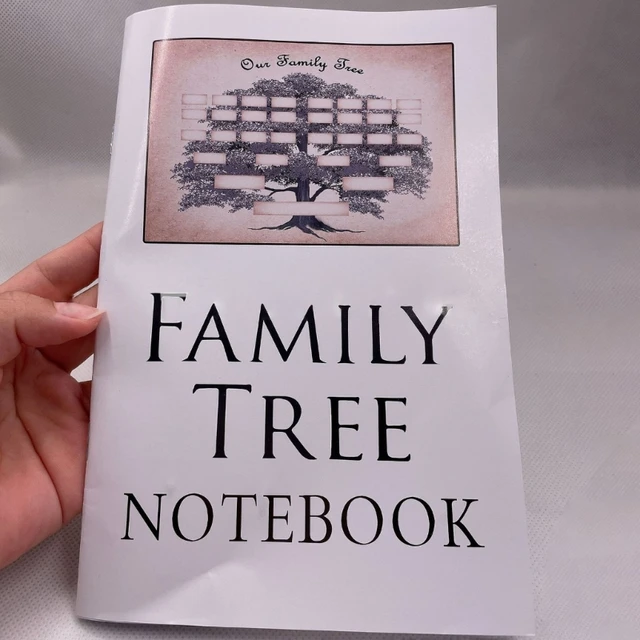 Our Family Tree Notebook: A hardcover genealogy notebook with lined pages  (Family Tree Workbooks)