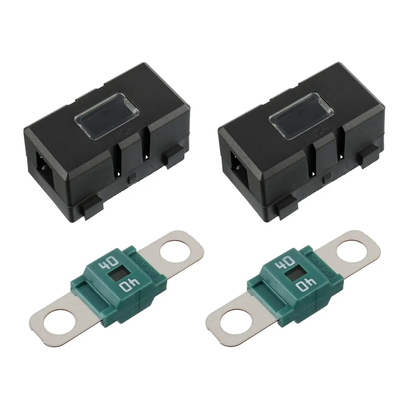 car Fuse Holder Nylon PA66 Circuit Protection for Fuses Construction Vehicles Agricultural Machinery Cars Caravans