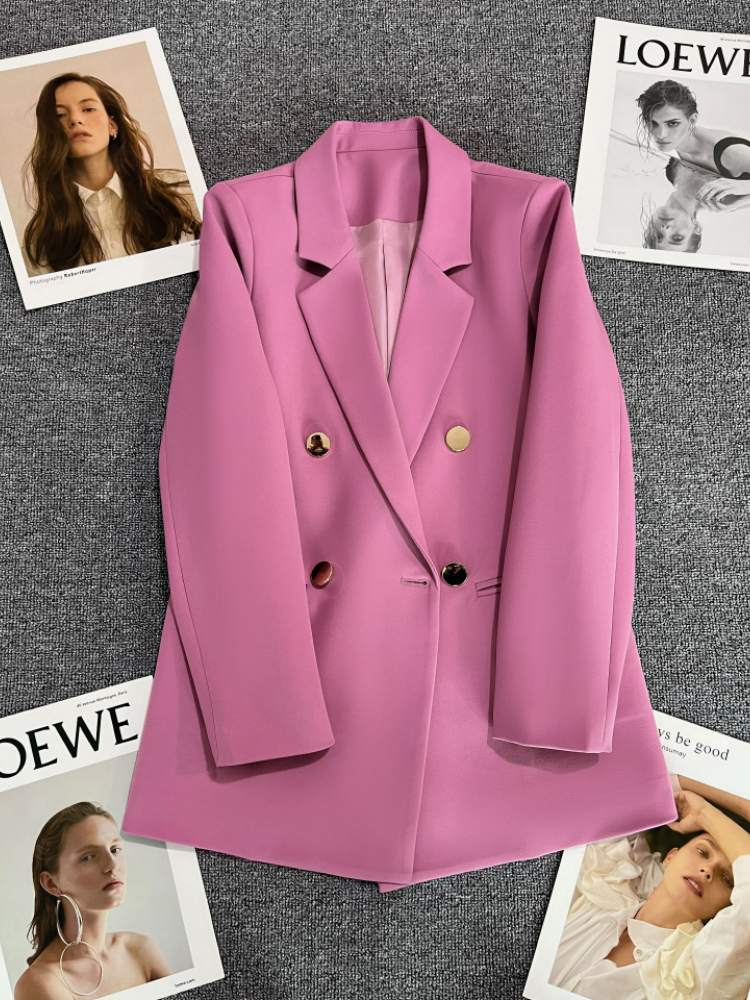 Title 4, Purple Pink Metal Button Suit Coat New British ...