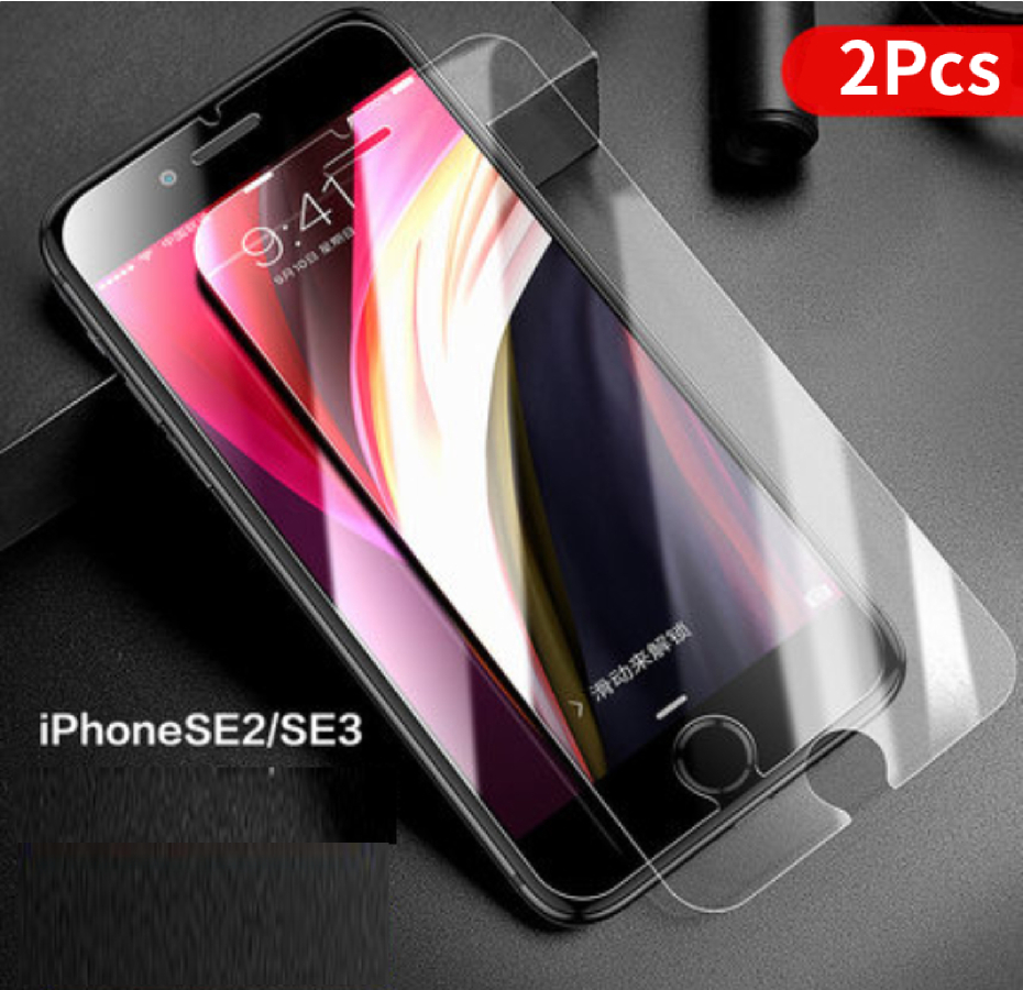 SmartDevil Screen Protector for iPhone SE3 2022 HD Tempered Glass for iPhone X SE 7 8 Front Film Anti Blue ray Glass