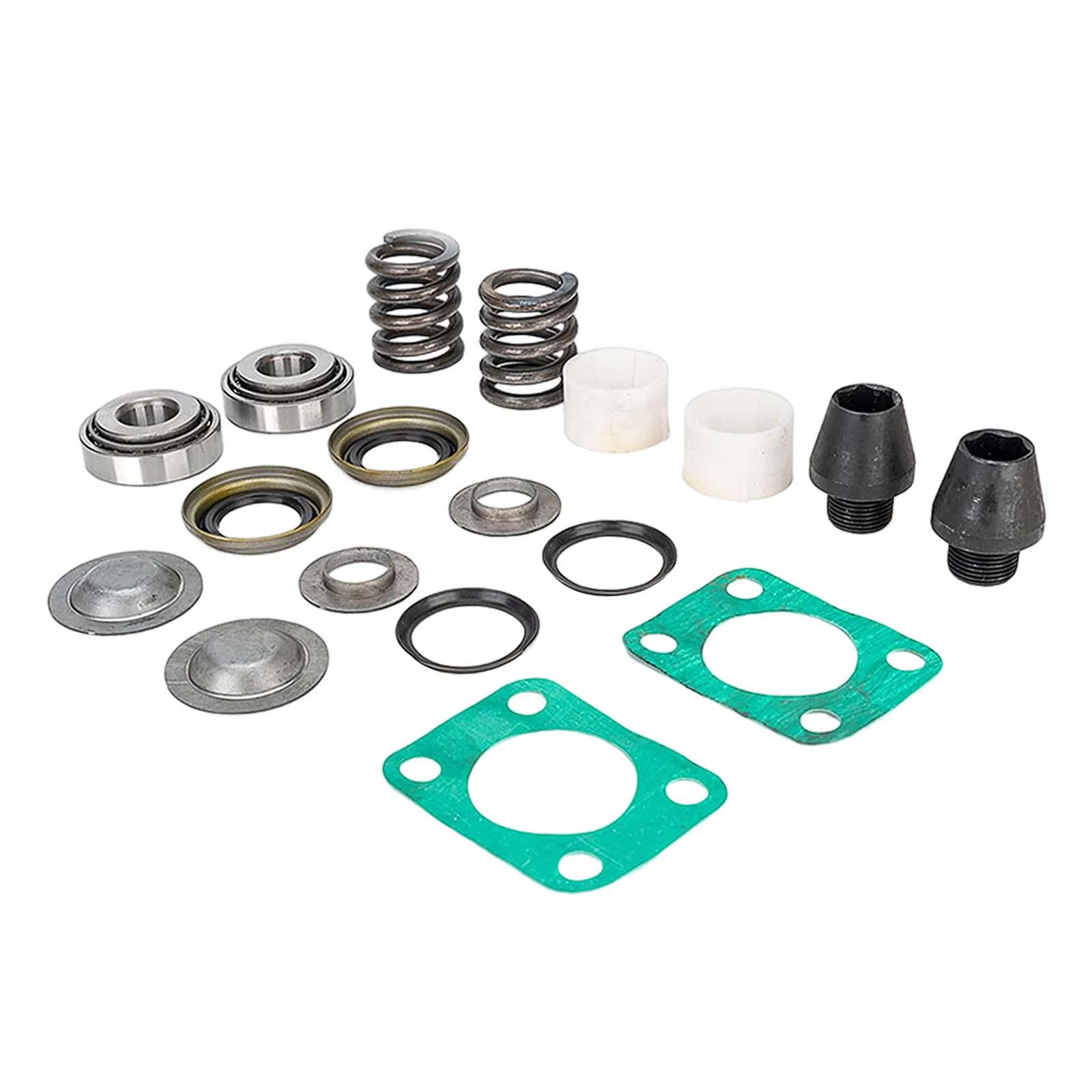 Kingpin Bearing Seal Rebuild Kit 706395x Includes Bearings, Bushings, Springs, Seals, Kingpin 620180 for GM Dana 60 Durable