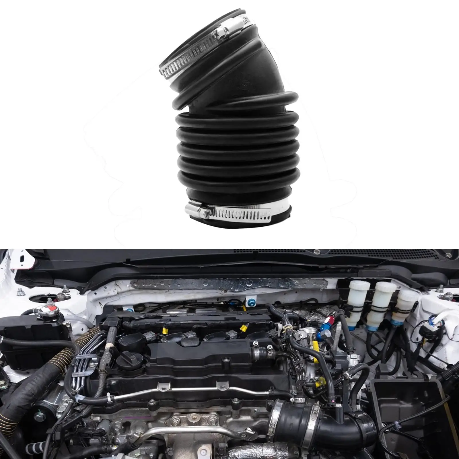 Air Filter Intake Hose 1684286 Adjustable Replacement Car Engine Intake Pipe