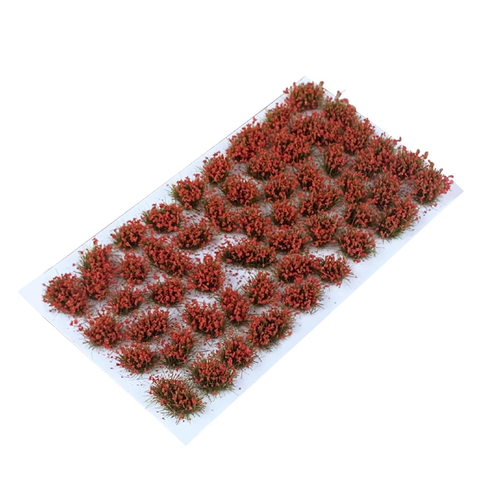 DIY Miniature Flower Cluster, Flower Vegetation Groups Grass Tufts Model for Architectural Model Layout