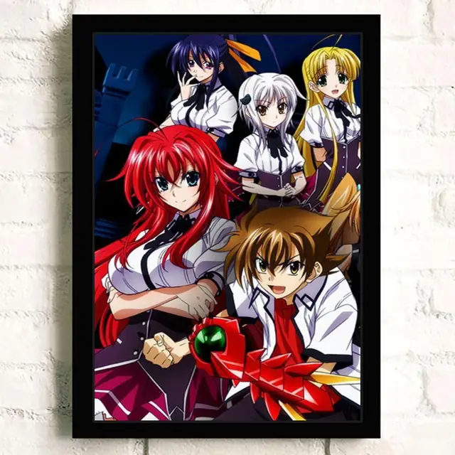  Anime Manga World's End Harem Poster for Room Aesthetics  Decorative Picture Print Wall Art Canvas Posters Gifts 24x36inch(60x90cm)  Framed: Posters & Prints