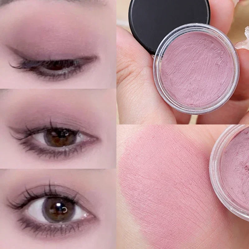 Best of Matte Nude Eyeshadow Cream Waterproof Silky Smooth Eye Shadow Primer Pigment Long Lasting Monochrome Peach Pink Brown Eye Makeup Reviews & Tips