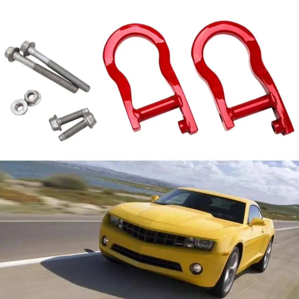 Front Tow Hook Direct Replaces, Spare Parts, Heavy Duty Accessories Shackles, 500 Easy to Install Durable Professional