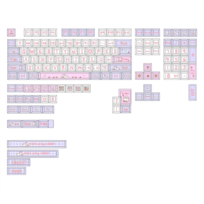 exterior Keycaps para 61 64 68 ANSI