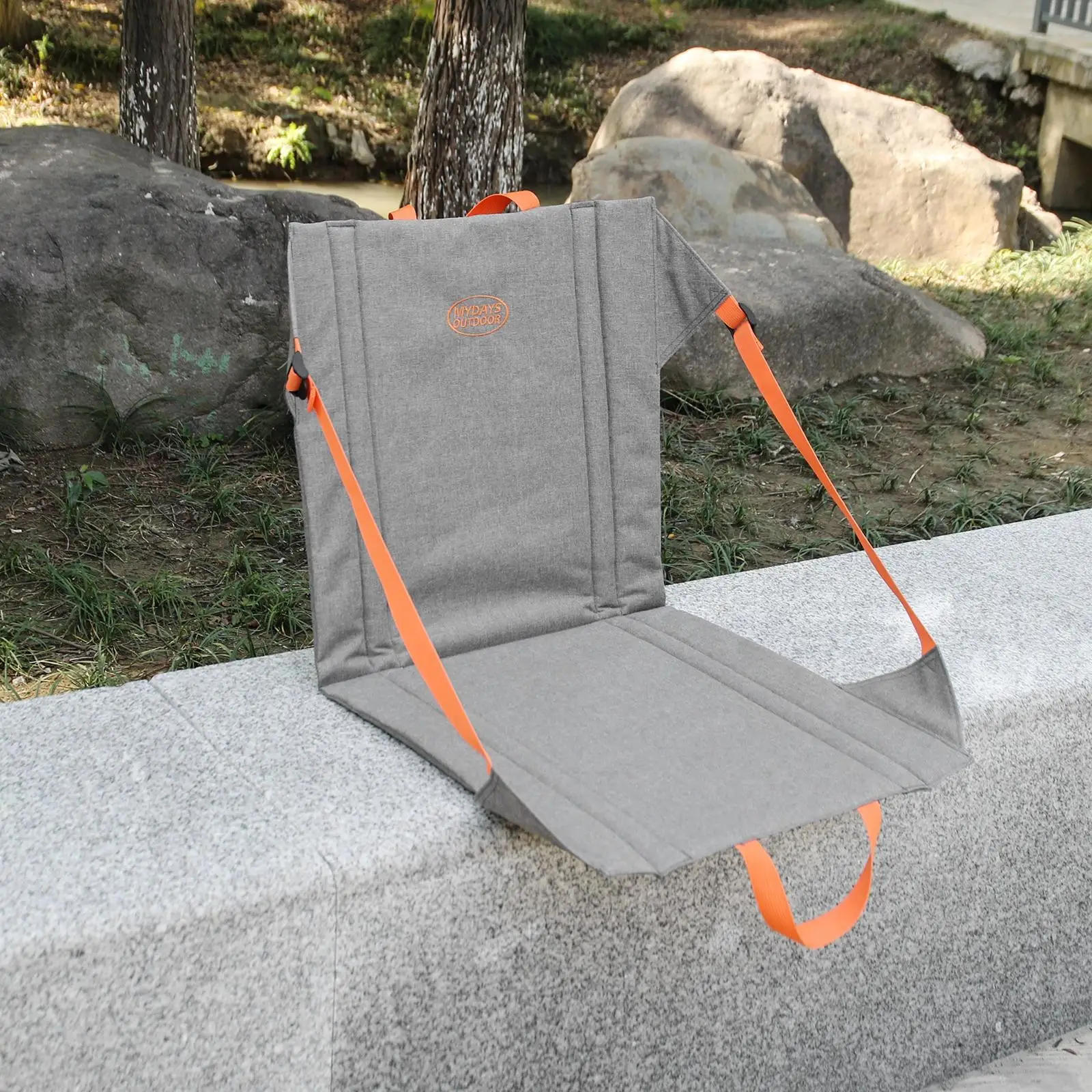 Stadium Seat Cushion Padded Seat for Outdoor Concerts Sports Events Fishing
