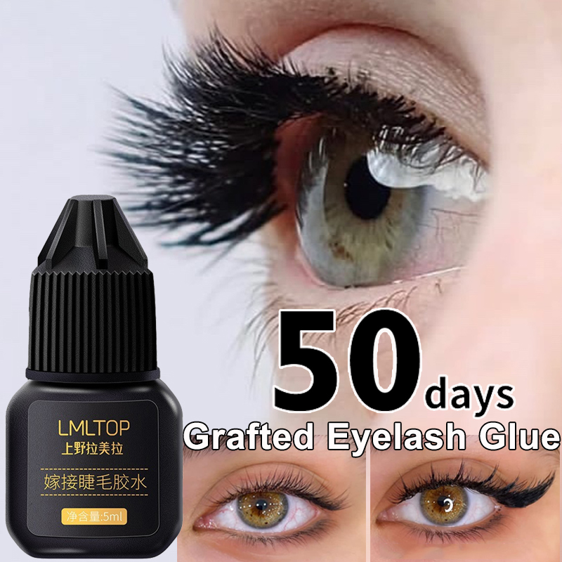 Best of 5ml Grafting Eyelashes Glue Waterproof Lasting Quick Drying Adhesive Black Color Lashes Extension Glue No Irritant Makeup Tools Reviews & Tips