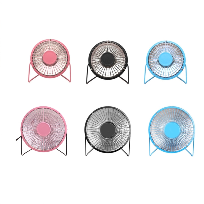 Title 2, 220V Mini Electric Heater Portable Desktop Fan ...