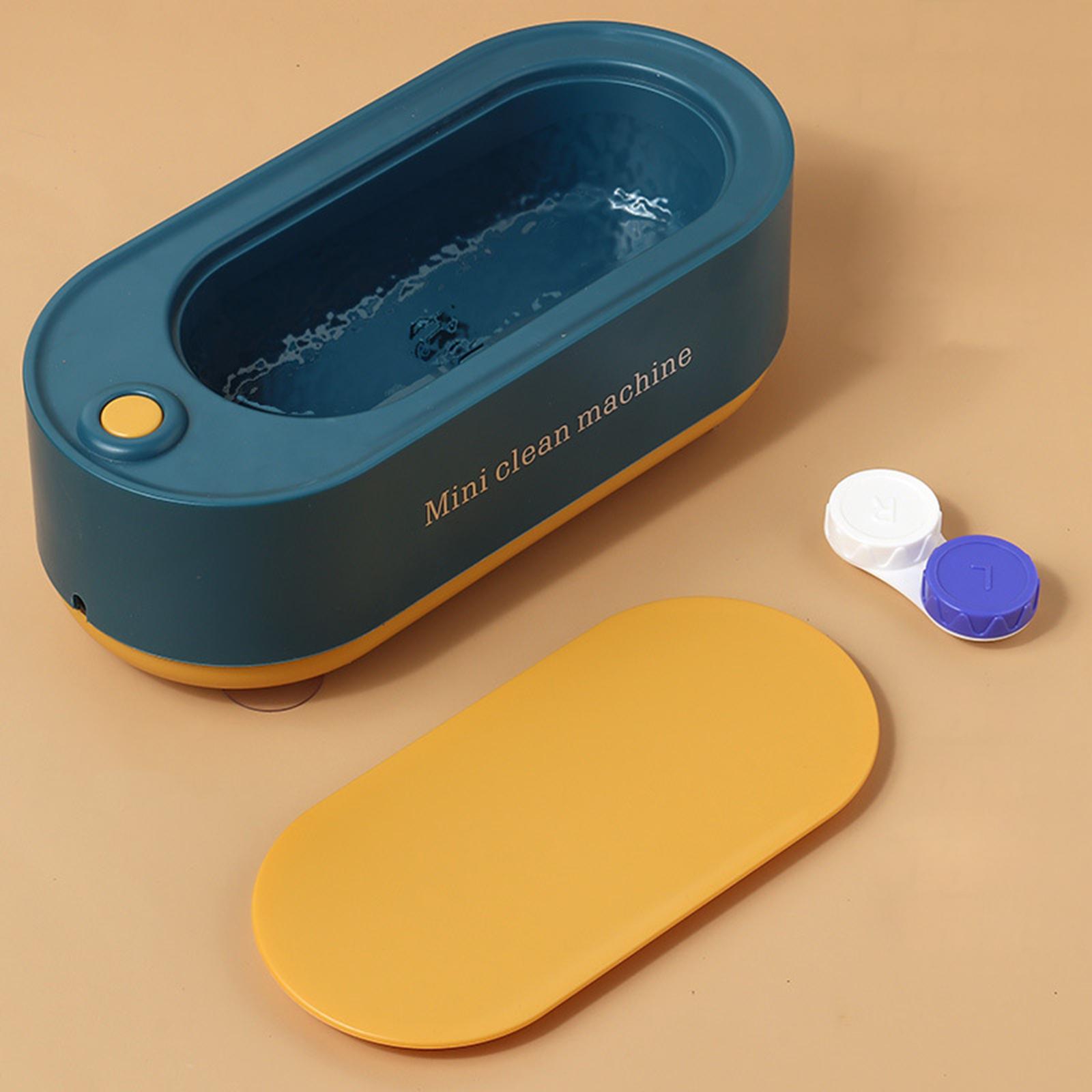 Ultrasonic Cleaner Home High Efficient Deep Cleaning Glasses Cleaning Machine for Coins Razors Rings Necklace Glasses Dentures