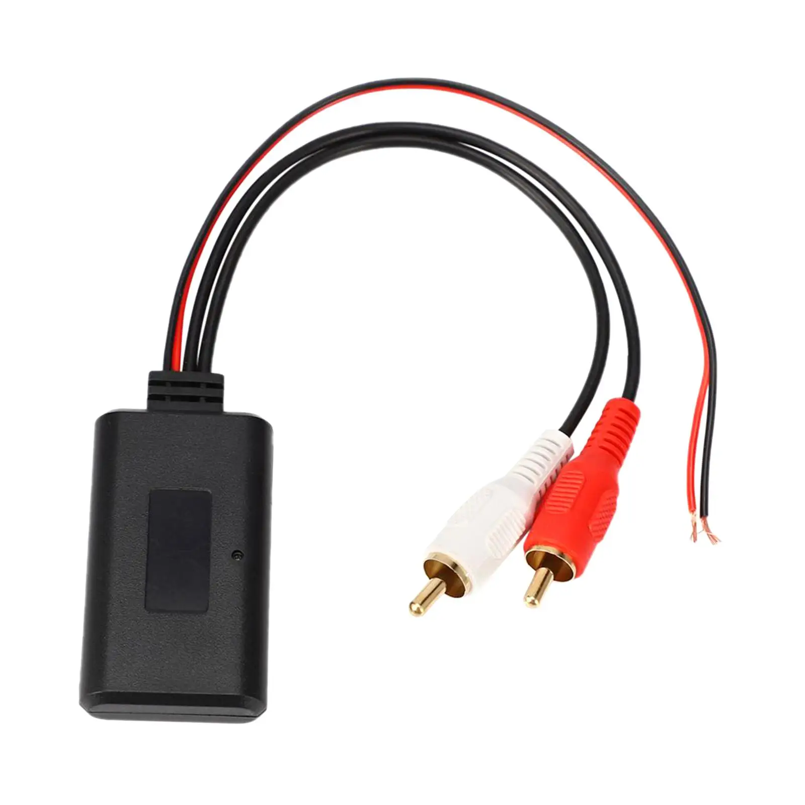 Car Module RCA Audio Cable Universal Portable Automobile Accessory Durable Wireless Cable 15.4cm Small Size RCA AUX Audio Cable