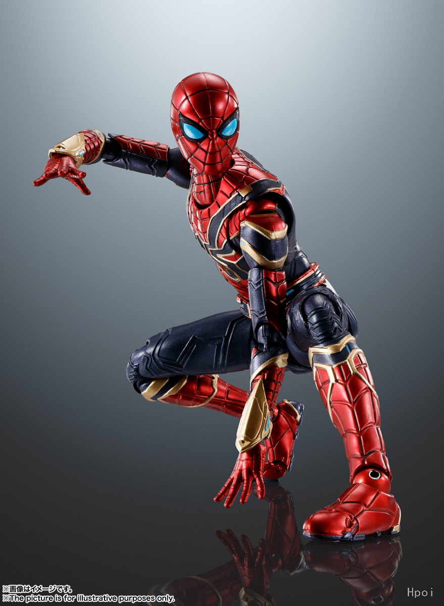 Iron spiderman hot sale sh figuarts