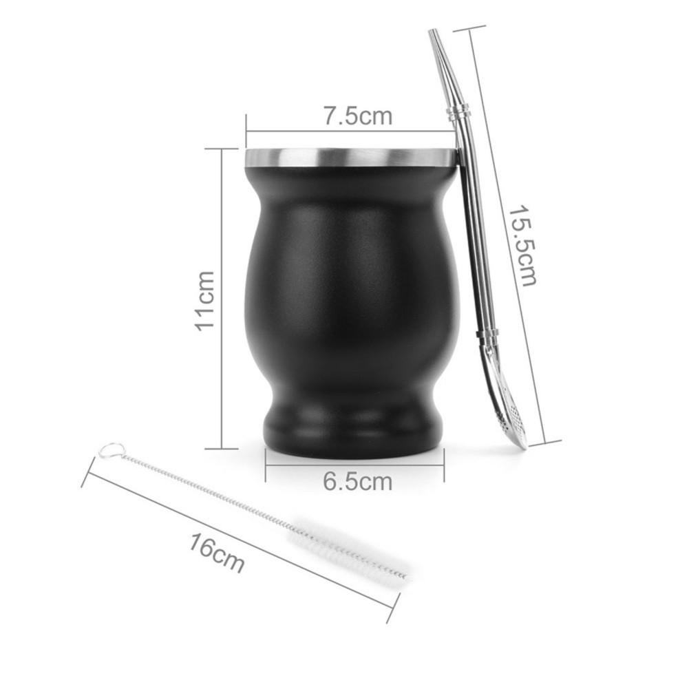 Amtidy Lot De 8 Tasses De Voyage De 887 Ml Avec Couvercles, Gobelet Sous Vide à Double Paroi En Acier Inoxydable, Tasse à Café Isotherme Durable Avec