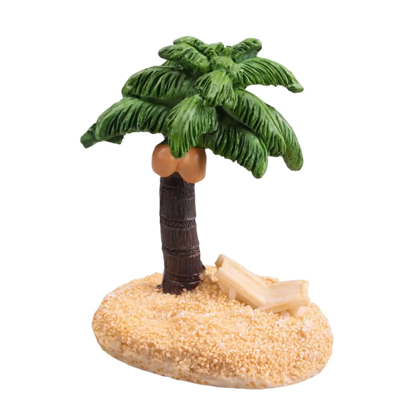 Mini Coconut Tree Decorative Artificial Plants Decoration for Cake Topper