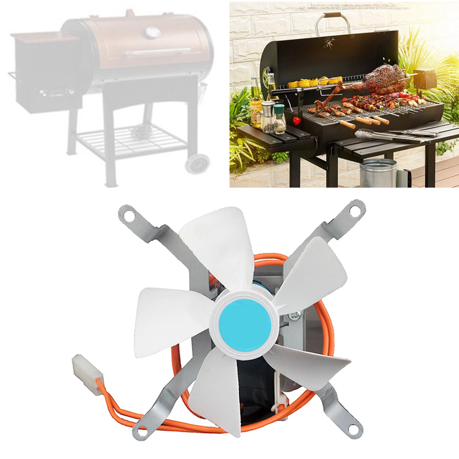 Barbecue Fan Motor Blower Kitchen Supplies 220-240V Low Noise Replacement for Camping Picnic Cooking Outdoor Accessories