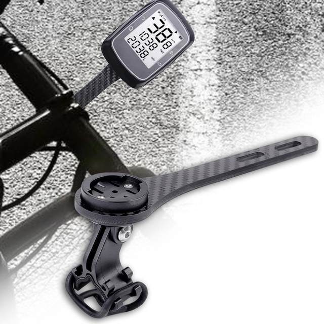 Bike Computer Mount Bike Stopwatch Holder Speed Meter Holder Extended Mount Action Camera Holder for Mountain Road Bike Parts