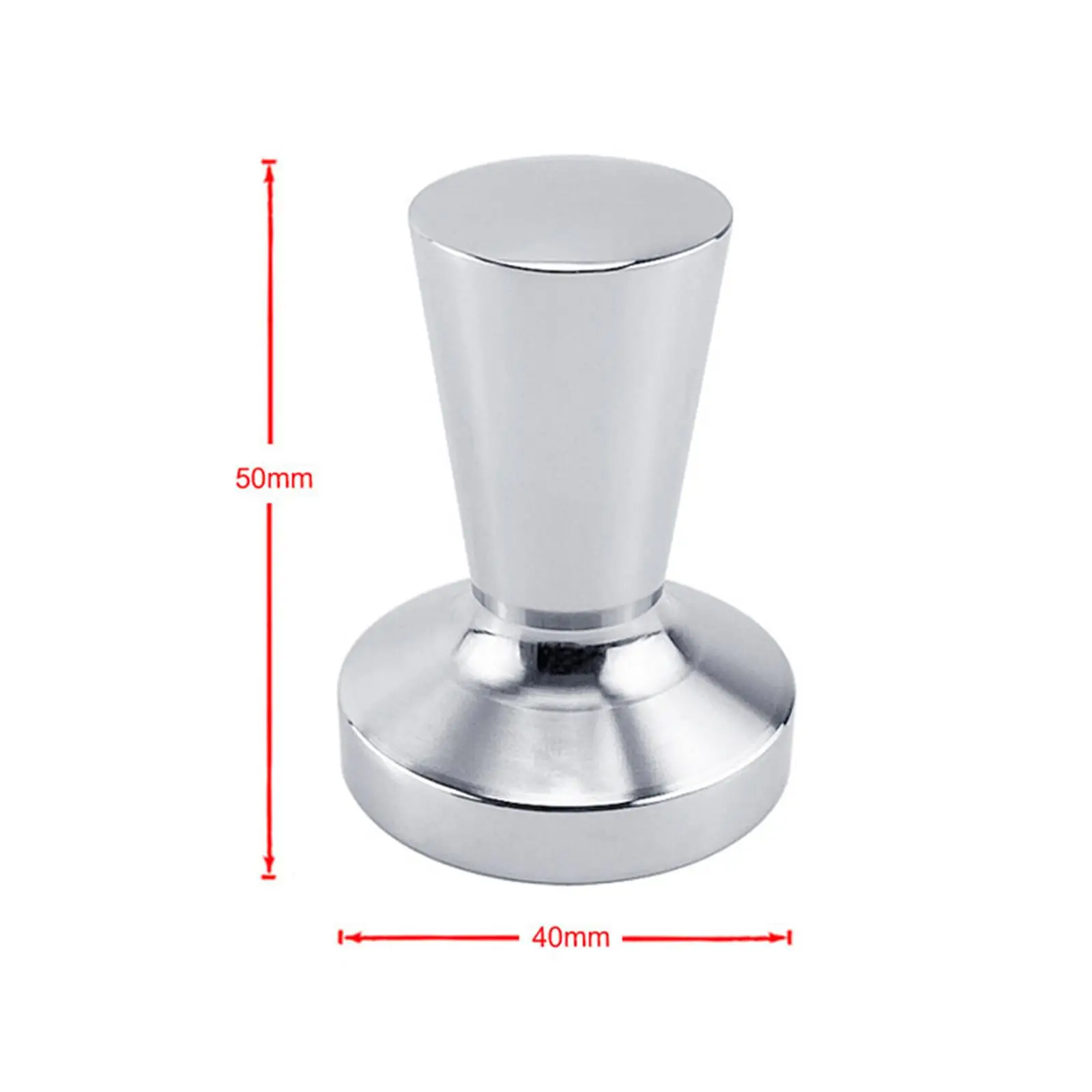 Coffee Tamper 40mm Handheld Flat Base Hand Tamper Professional Grind Tamper for Restaurants Household Cafe Supplies Home Kitchen