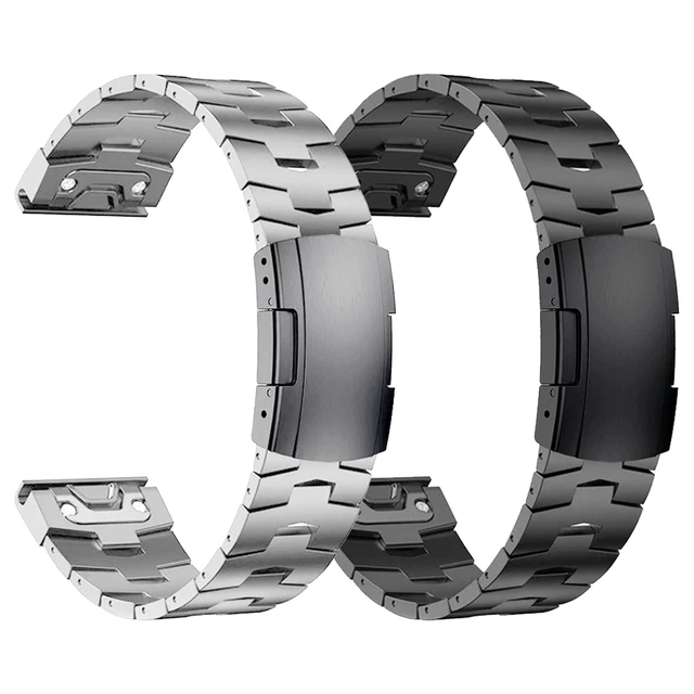 Remplacement Rapide Titane Alliage Bracelet Bretelles pour Garmin Fenix 6X/6X  Pro Bracelets Pour Garmin Fenix 6 Pro Montre - AliExpress