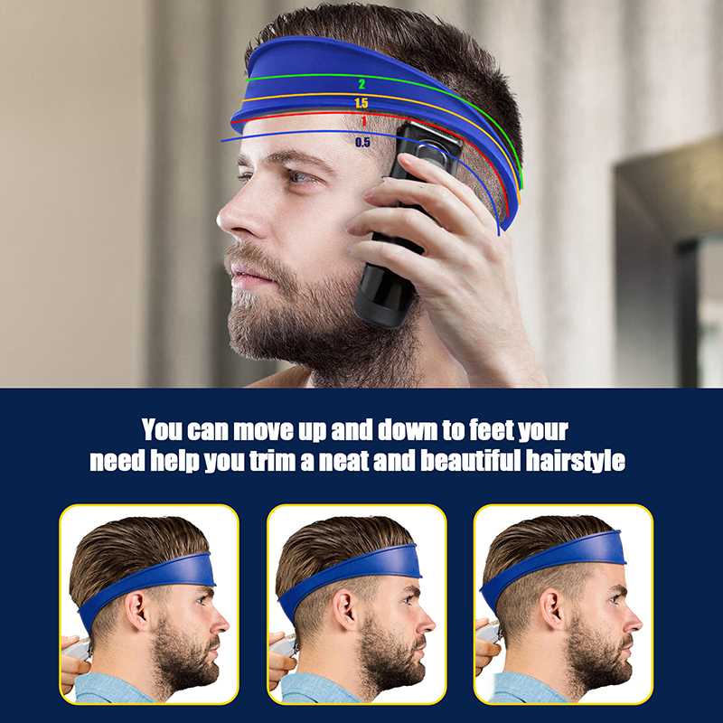 Best of DIY Home Hair Trimming Home Haircuts Curved Headband Silicone Neckline Shaving Template And Hair Cutting Guide Hair Styling Tool Reviews & Tips - Image 2