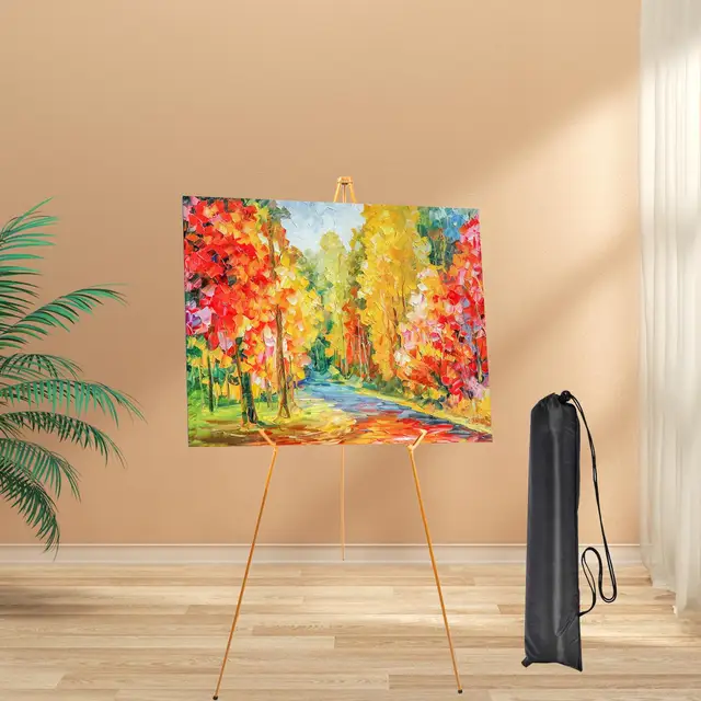 Painting Easel Caballete Pintura High Quality Wood Oil Sketch Watercolor Drawing  Easel Poster Display Stand Gallery Art Supplies - AliExpress