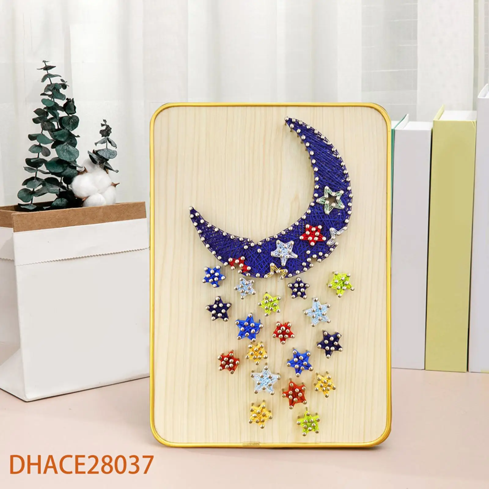 String Art  Decorations Nail String Painting Gift Winding Painting Ornament 3D Accs Material for Adults Beginner Kids Teens