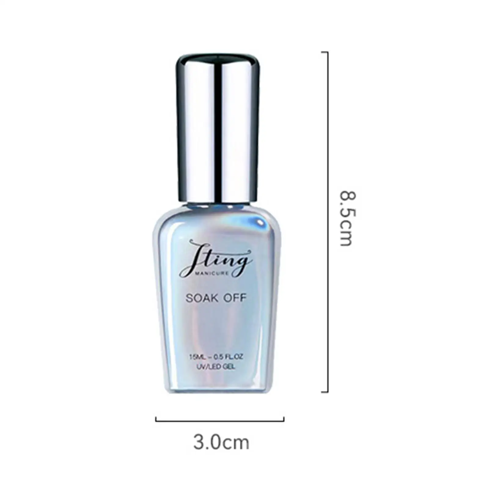15ml , Trendy Soak-Off  Manicure ,Universal Fashion Glossy Colorful, for Nail Salon Gift Shining Varnish 