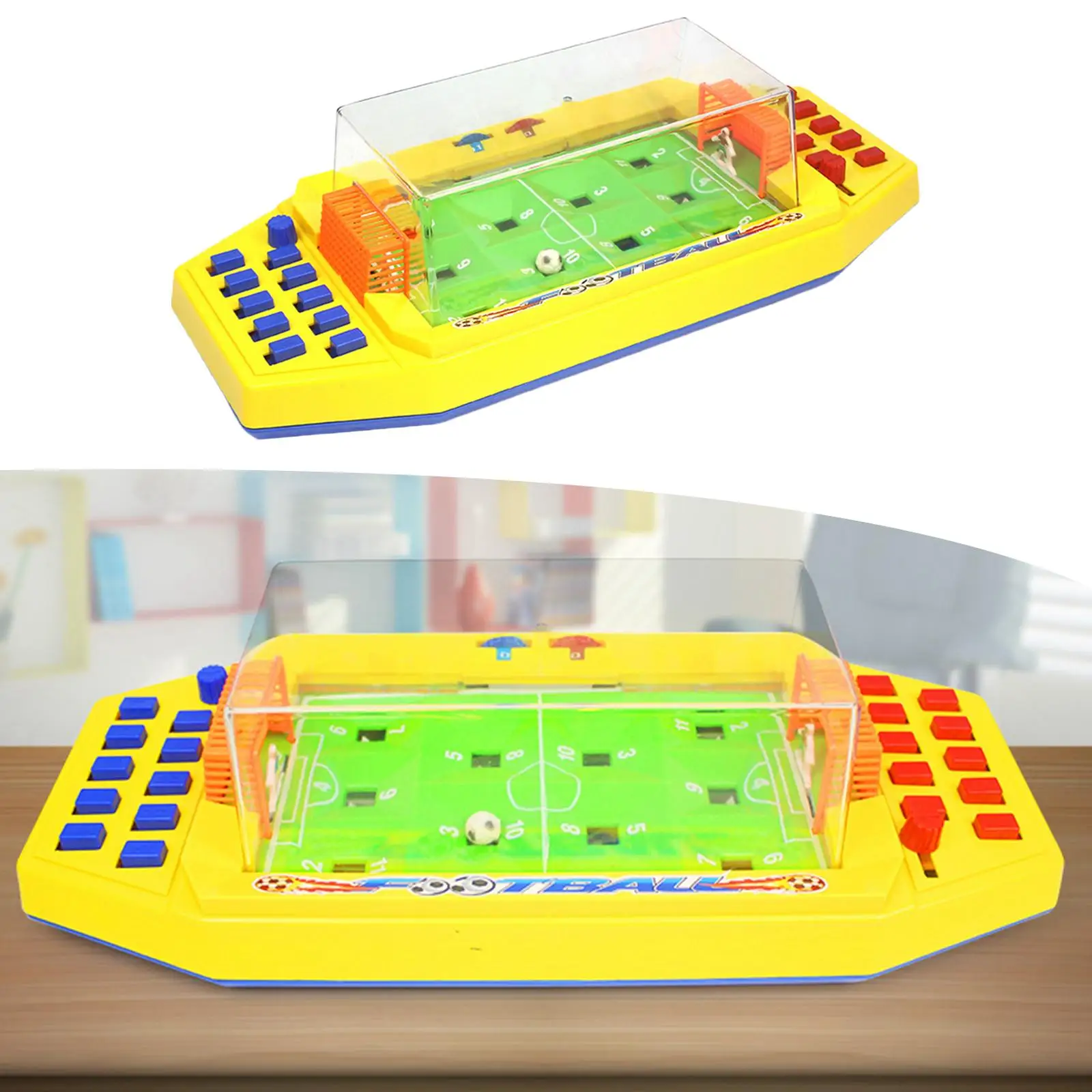 Football Board Game Interactive Sport Board Game Mini Tabletop Football Two Players for Party Playroom Family Game