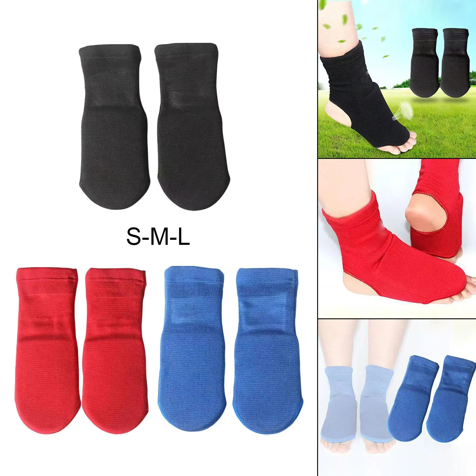 Foot Protector Washable Instep Guard for Men Women Taekwondo Martial Arts Kickboxing Taekwondo Martial Arts Protective Gear