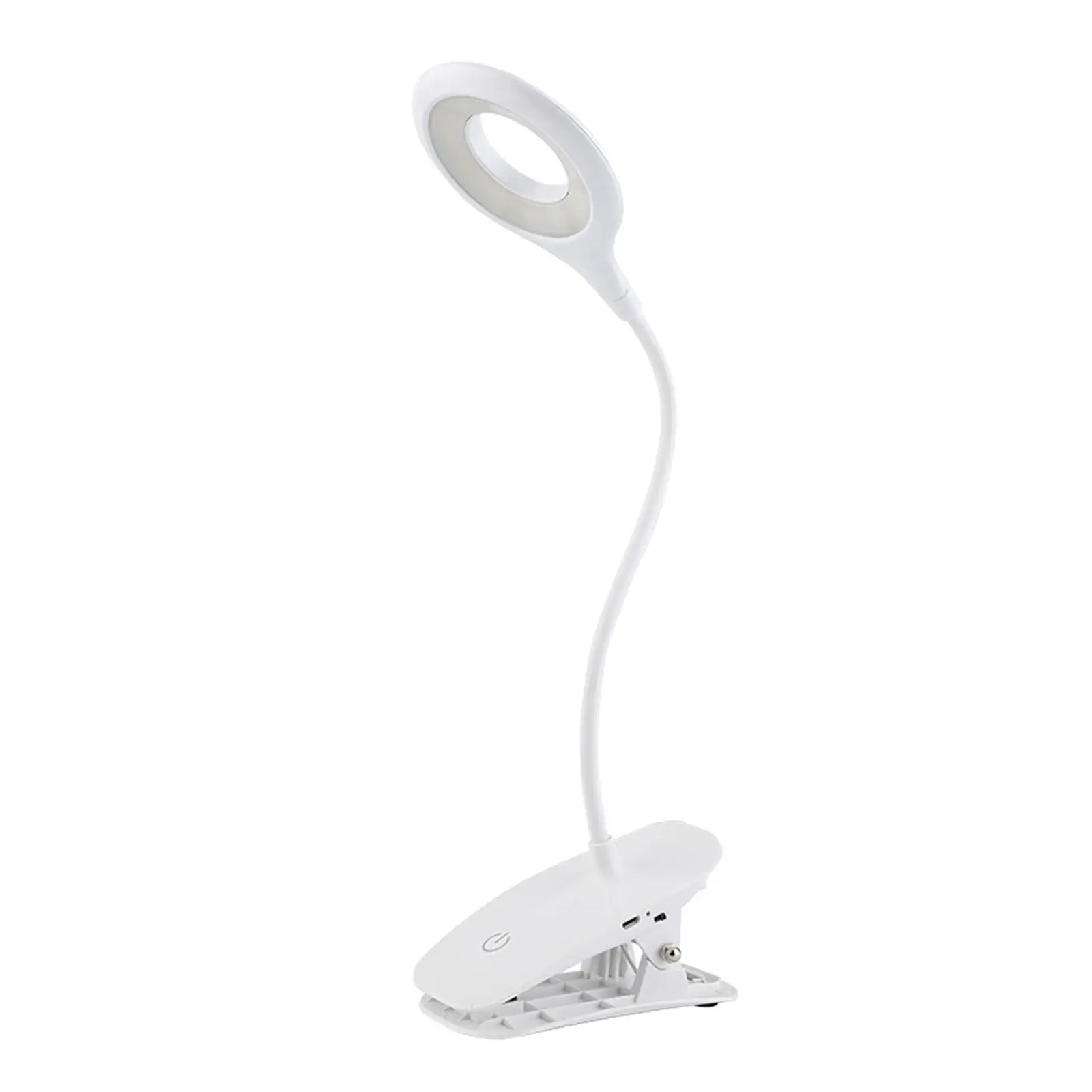 LED Reading Light with Clip - USB Rechargeable s , 20 LEDs Flexible Neck  Lamp,  Clamp Desk Lamps for Bed Headboard