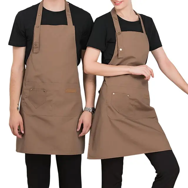 DELANTAL COCINA HOMBRE Mujer Cocinar Chef Alimenticio Ropa de Trabajo EUR  17,49 - PicClick FR