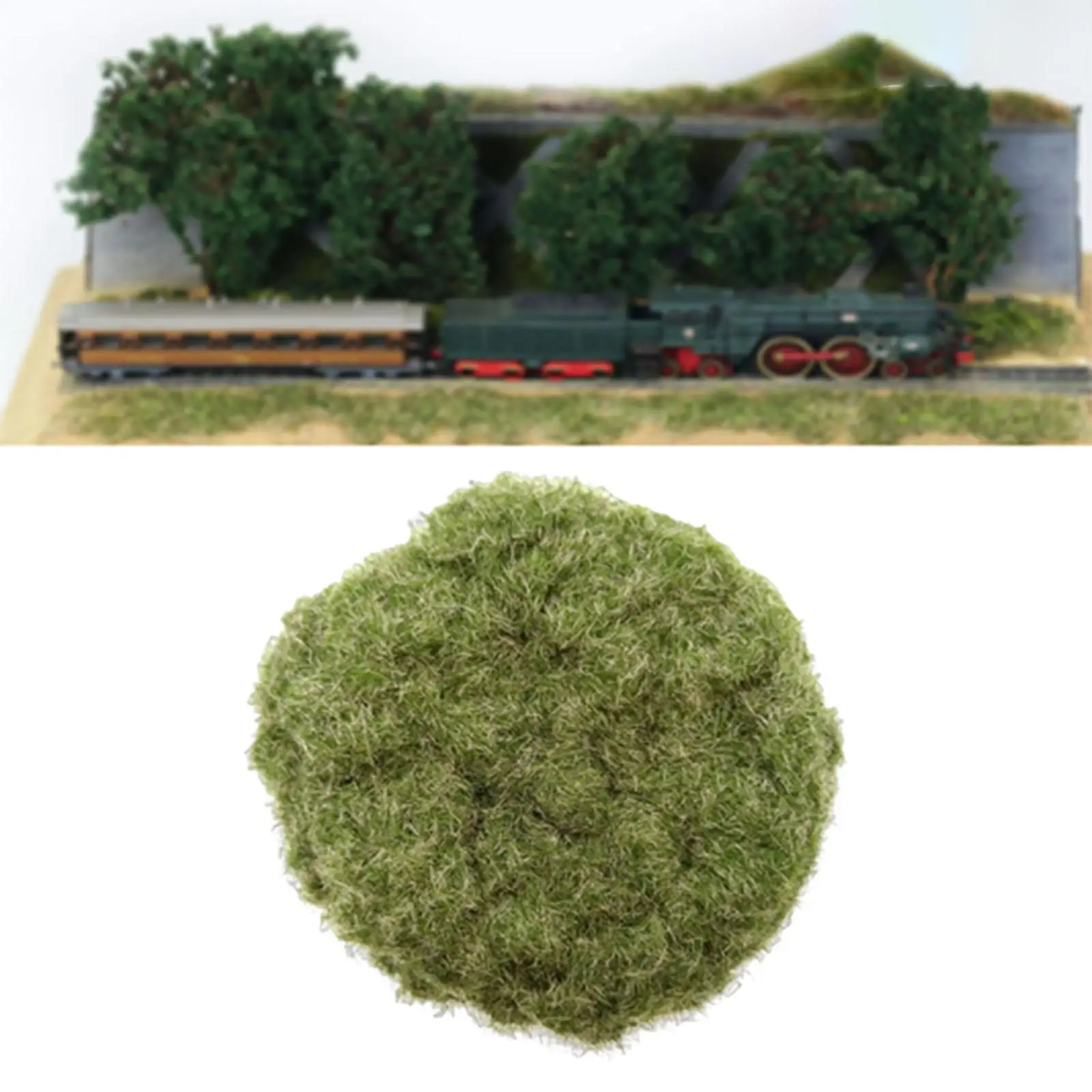 Artificial Grass Powder Miniature Model Micro Landscape Building Sand Table Scenery Railway Layout Craft DIY Static Grass 320ml