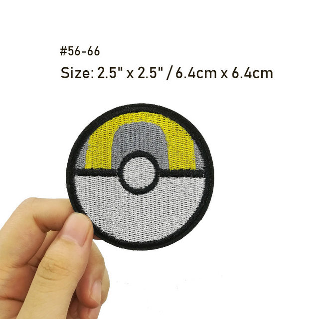 Pokemon Go embroidery Handmade gaming patch Pokemon Anime patch Pokemon Go  game gift