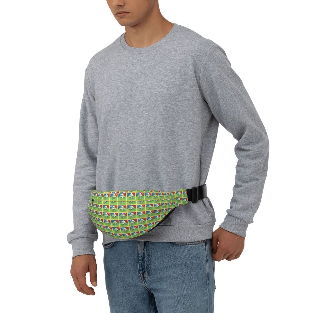 mulheres e homens, bolsa de cintura crossbody