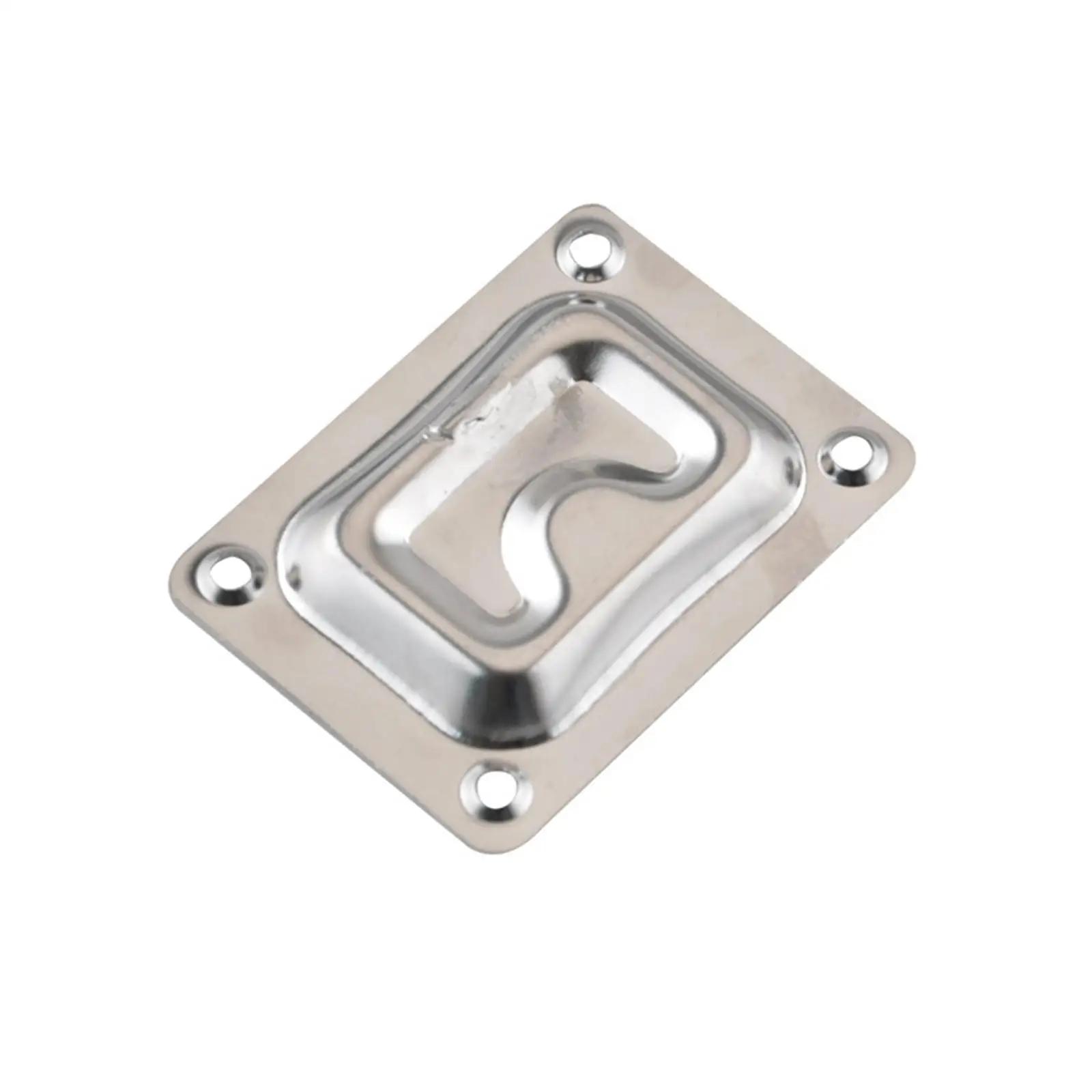 Stainless Steel Hatch Pull Flush Lift Boat Ring Spare Parts Replaces Assembly Hatch Pull Buckle Easy to Install Boat Accessories