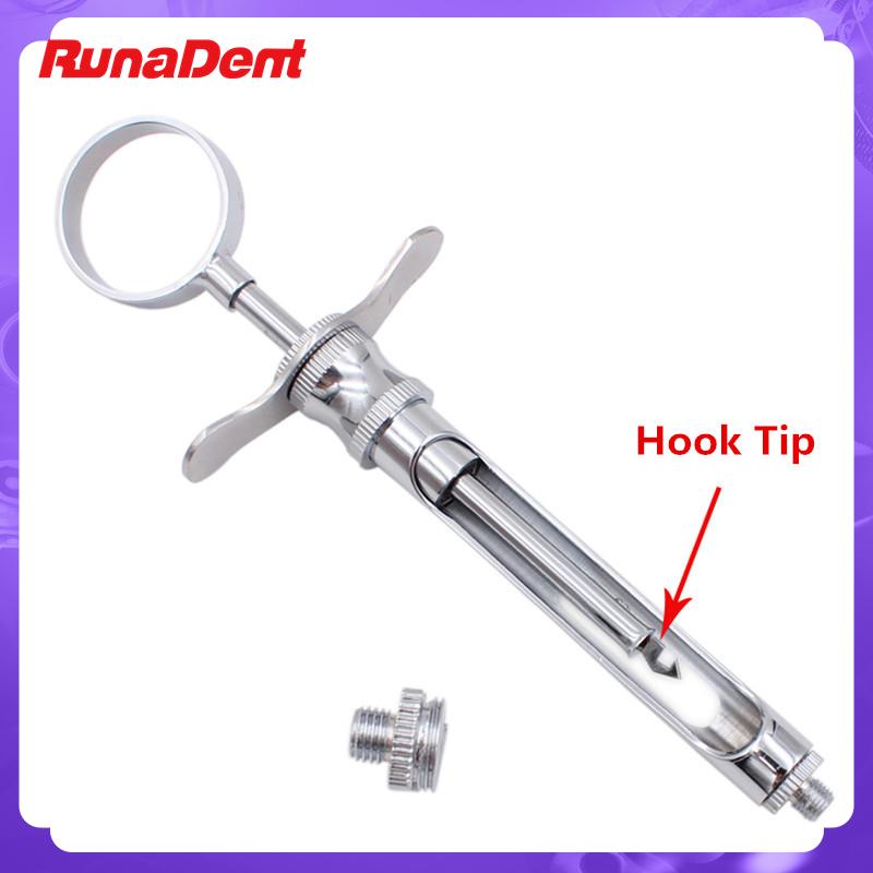 Best of Dental Anesthesia Aspirating Syringe Hook / Sharp Tip Suction Syringe Stainless Steel Dentistry Surgical Instrument Reviews & Tips