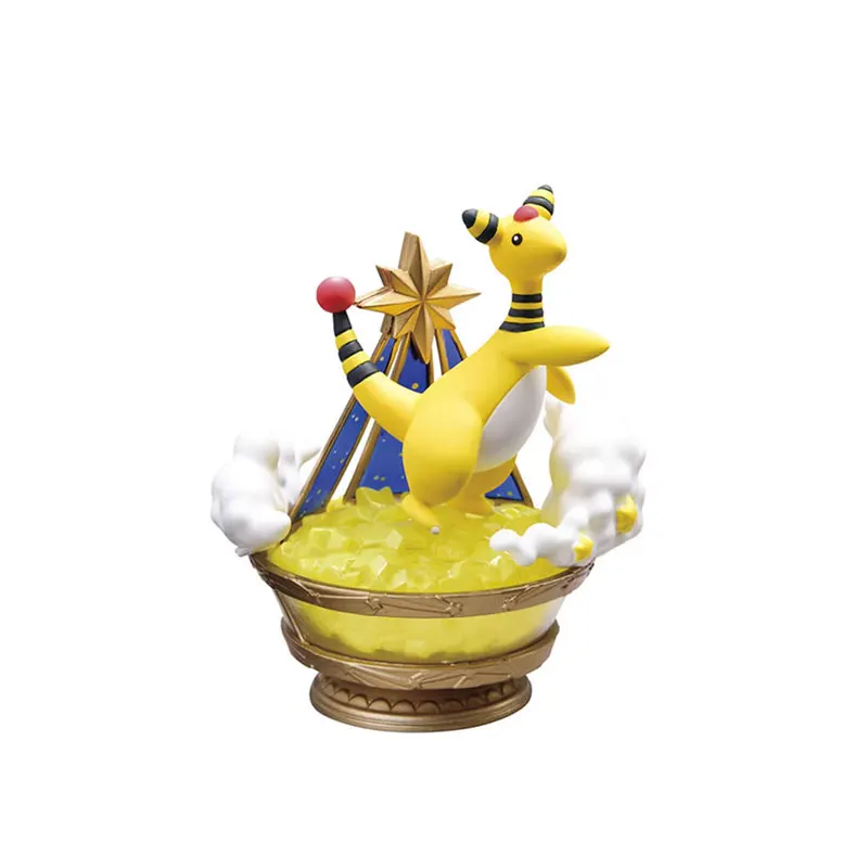 Original Re-ment Pokemon Pikachu Mew Flygon Plusle Minun Ponyta Full Range Miniature Scene Action Figure Model Gift for Birthday