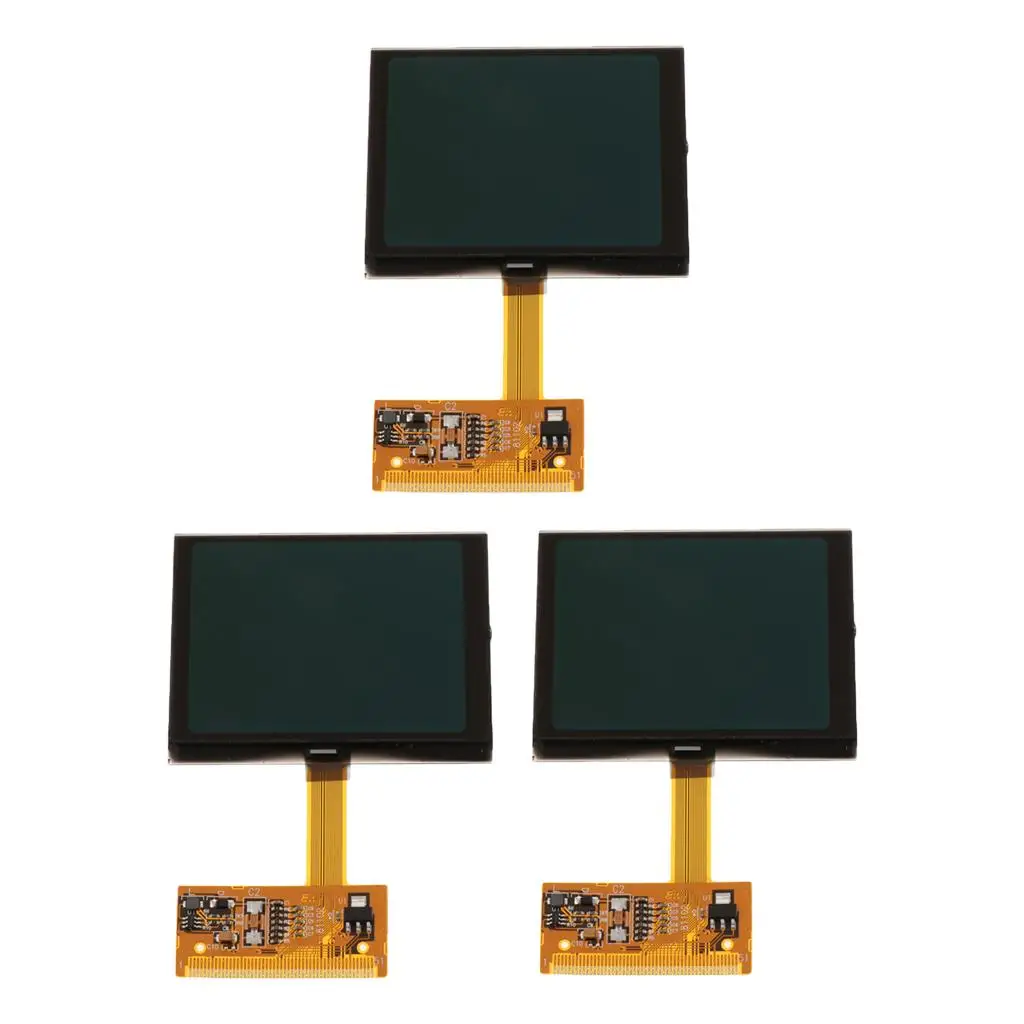 3 Pieces Repair Auto Car LCD Display Screens for audi A3/S3 8L Series