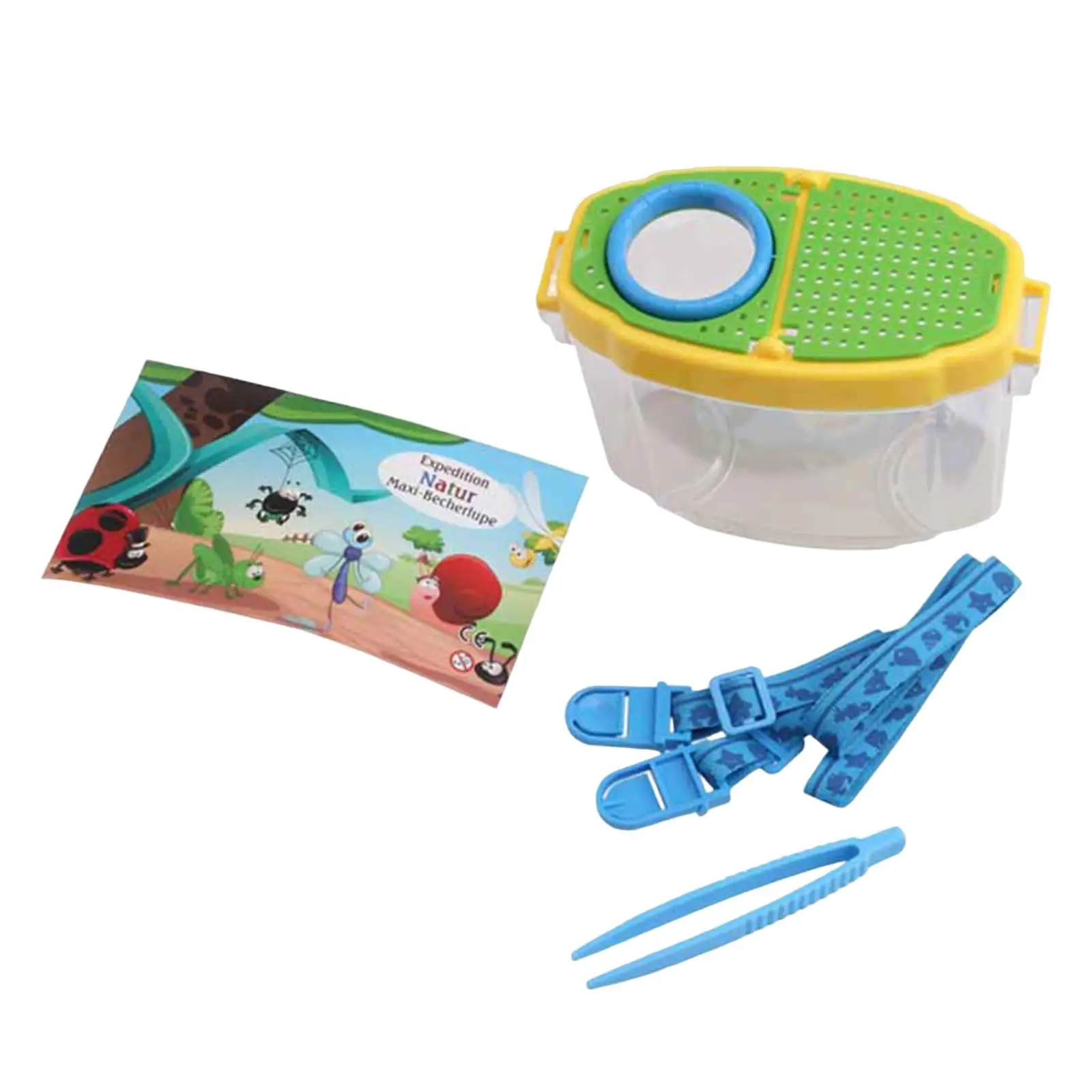 Magnifying Glass Container Box Leisure Outdoor Toys Viewer for Living Room