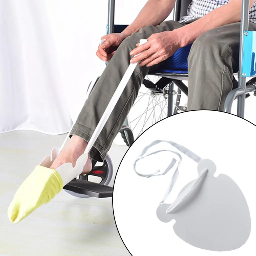 Flexible Sock Stocking Aid Pulling Assist  Off Socks Pulling Helper Sock Aid for Disabled ,Elderly ,Disability ,