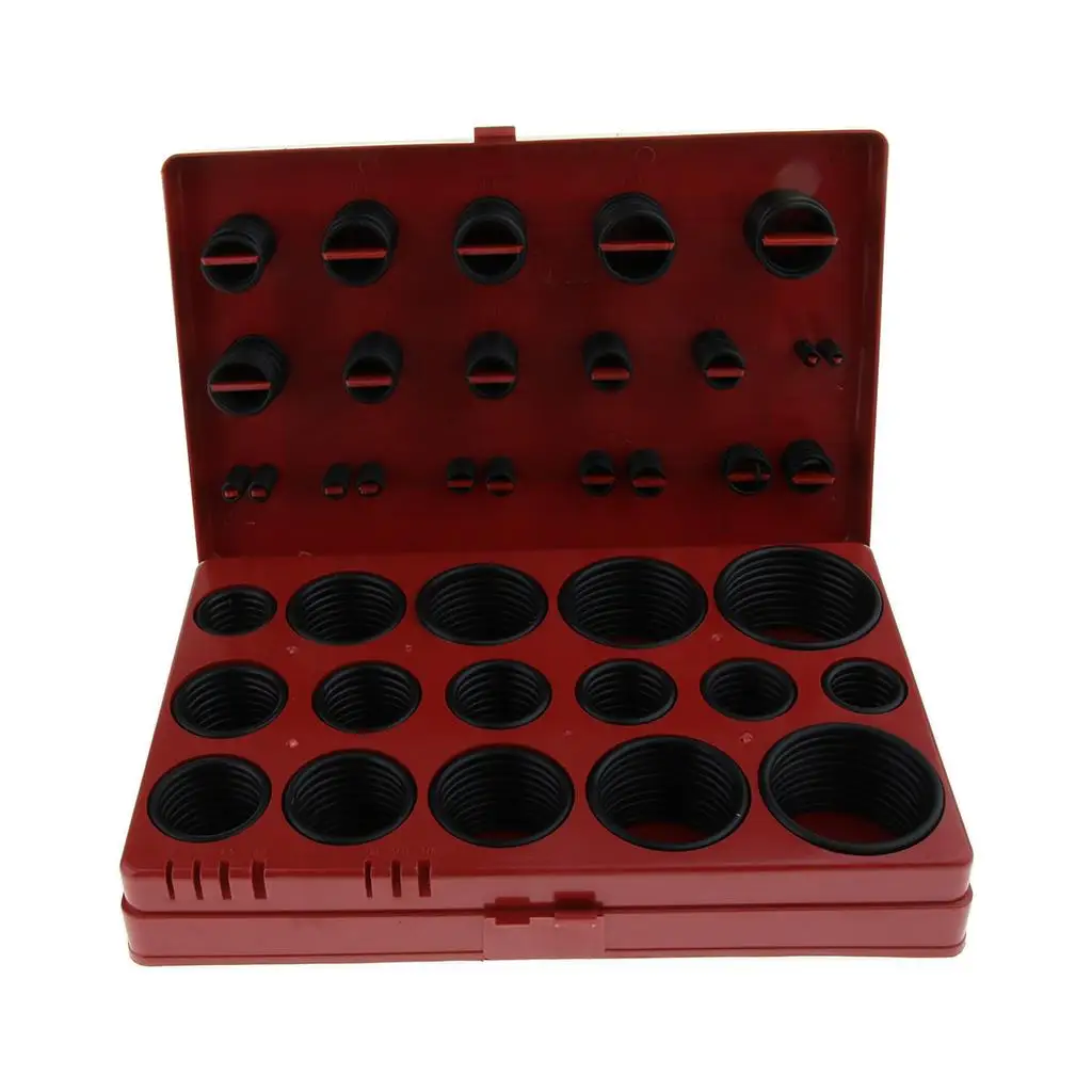 419PCS Universal O-Ring Assortment Set, heat resistant to 120 and of good oil resistance