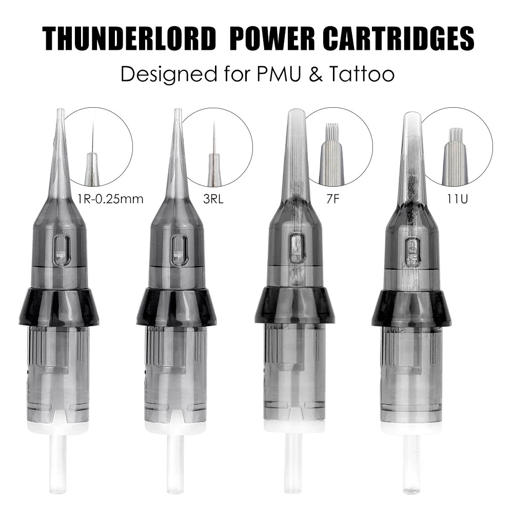 Best of Hot Thunderlord Power Tattoo Needle Liner Shader Permanent Makeup Tattoo Cartridge 1R 7F For Universal Tattoo Machine Pen Newest Reviews & Tips