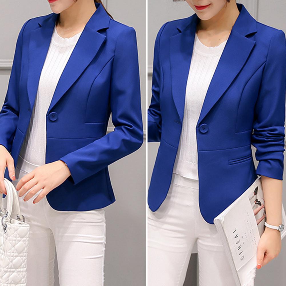 Title 15, Women Blazer 2023 Formal Slim Blazers Lady Offi...